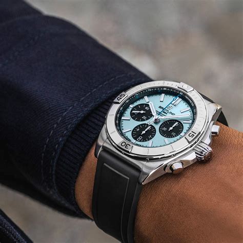 breitling chronomat b01 ice blue|Chronomat b01 42 ice blue.